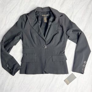 Grass Collection Business Stripe Blazer Small NWT